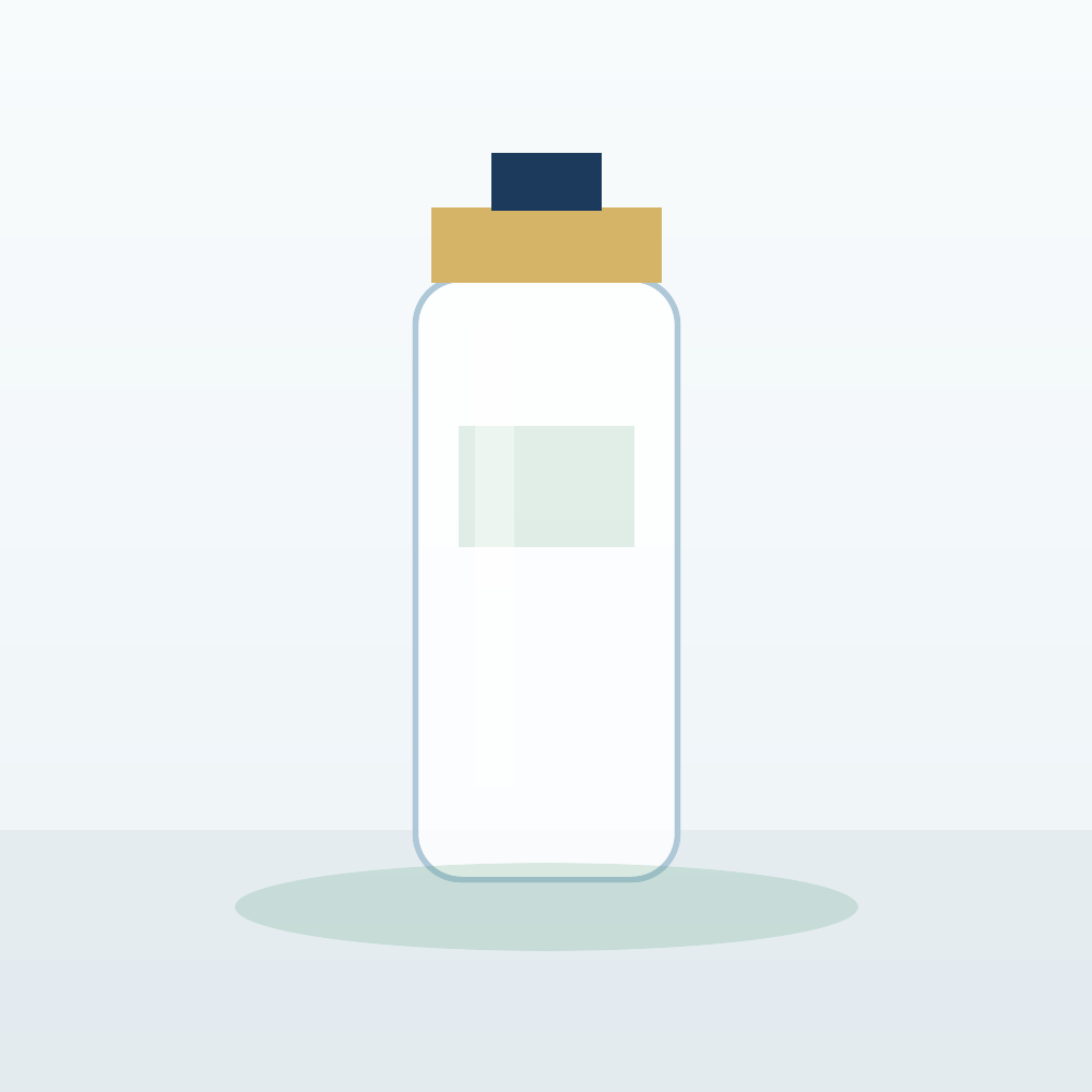 3ml Gold Cap Glass Spray Bottle